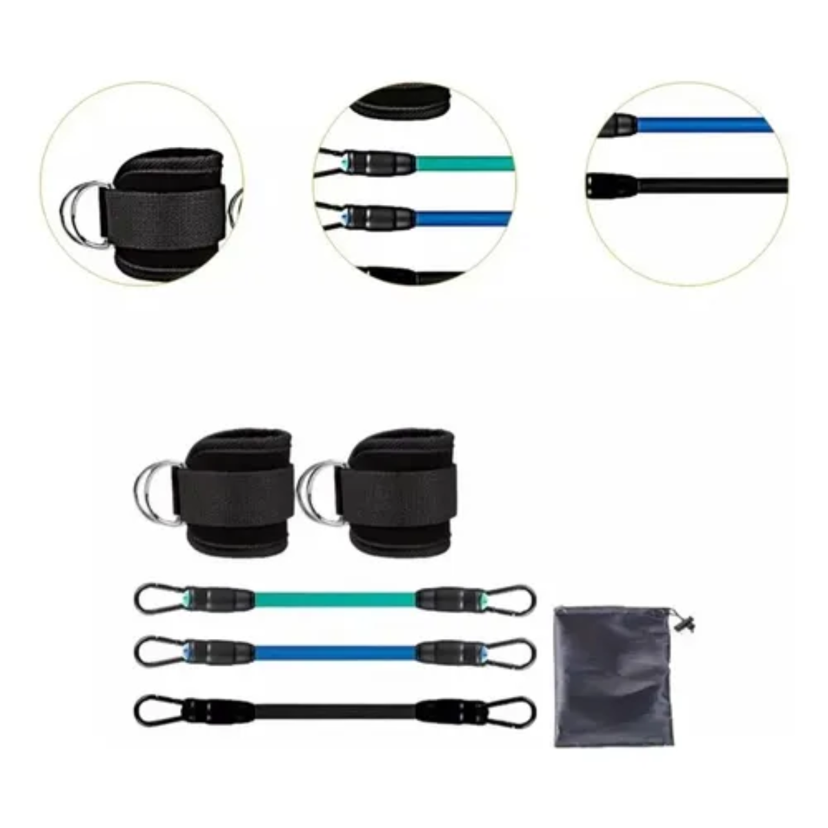 Miniatura 4 de Bandas de resistencia para tobillo